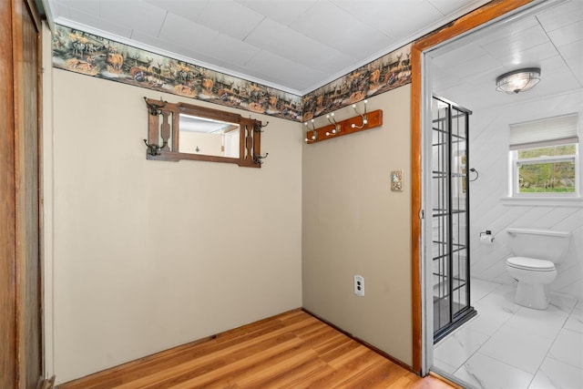 bathroom featuring toilet
