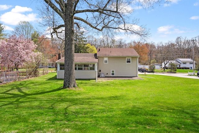view of rear view of house