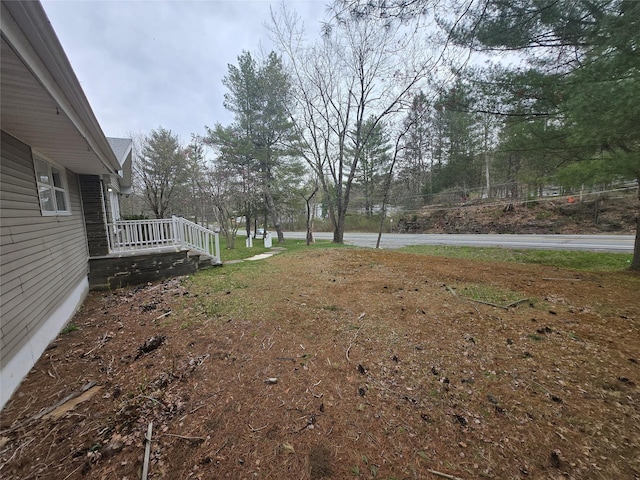 view of yard