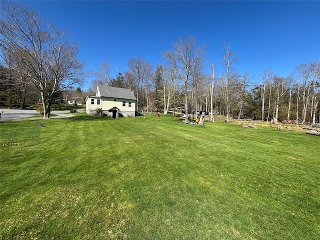 view of yard