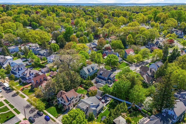 birds eye view of property featuring a residential view