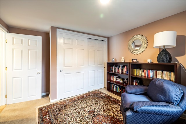 68 Lincoln Ave, Island Park, NY 11558 - living area with carpet flooring and baseboards