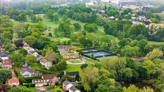 97 Highview Ave, Tuckahoe, NY 10707 - aerial view of a tree filled landscape