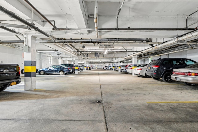 200 N Village Ave Unit D10, Rockville Centre, NY 11570 - parking deck with a garage door opener