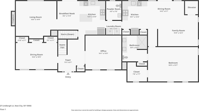 27 Lindbergh Ln, New City, NY 10956 - view of layout