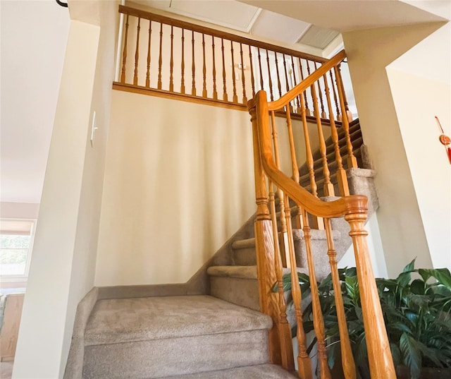 19 Millbrook Dr, Stony Brook, NY 11790 - stairway featuring carpet floors