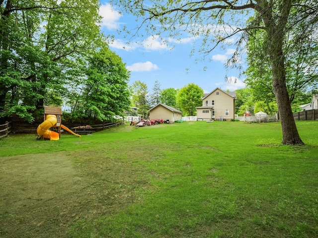 31 Highland Ave, Otisville, NY 10963 - view of yard featuring a playground
