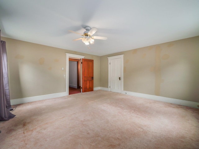 31 Highland Ave, Otisville, NY 10963 - unfurnished bedroom featuring baseboards, carpet flooring, ceiling fan, and a closet