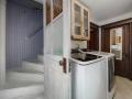 31 Highland Ave, Otisville, NY 10963 - kitchen with glass insert cabinets and light countertops