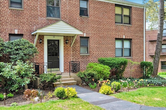 19 Rockledge Rd Unit 1A, Hartsdale, NY 10530 - view of front of home with brick siding