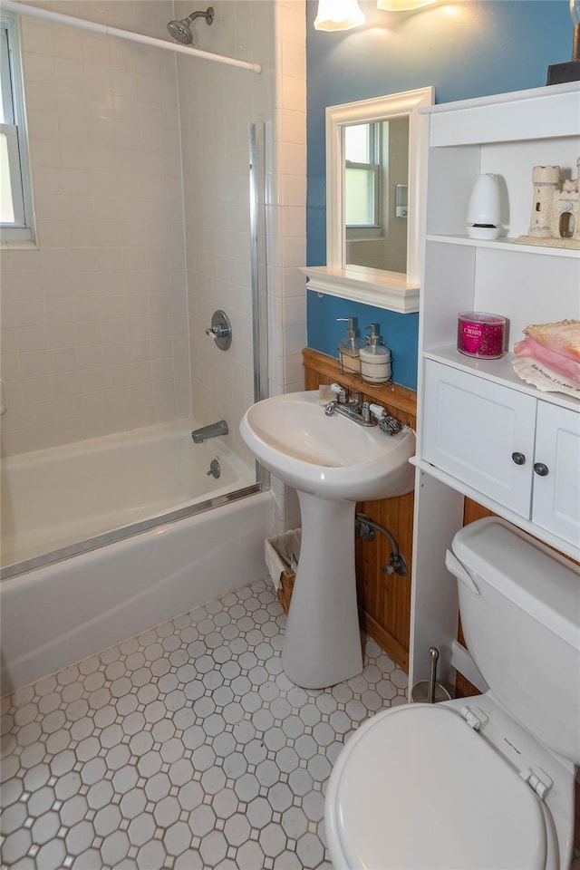 130 E Main St, Washingtonville, NY 10992 - full bath featuring bathtub / shower combination and toilet