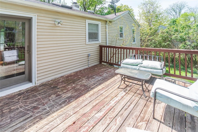 130 E Main St, Washingtonville, NY 10992 - view of wooden deck