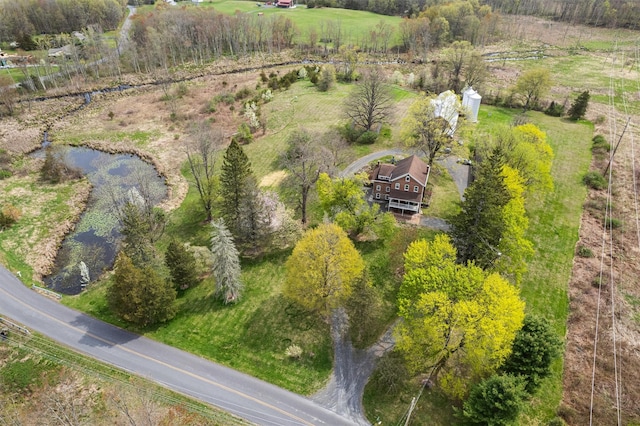 353 Berea Rd, Walden, NY 12586 - drone / aerial view with a water view and a rural view