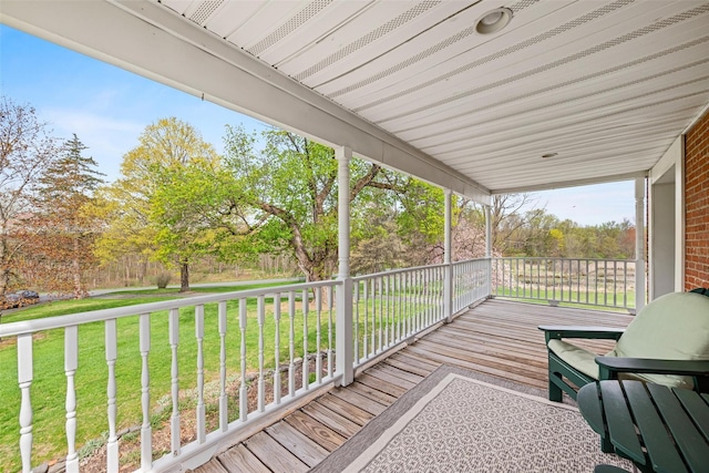 353 Berea Rd, Walden, NY 12586 - deck with a yard