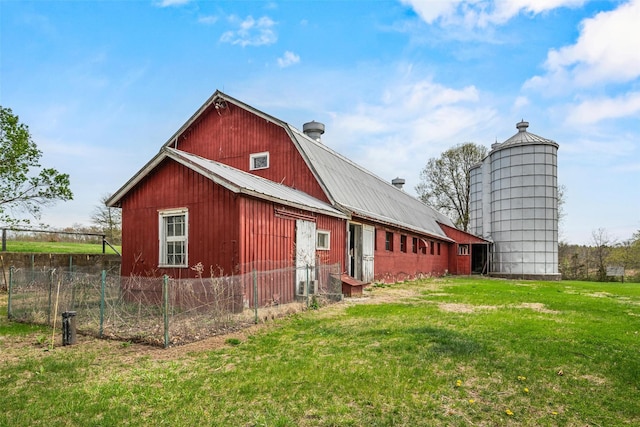 353 Berea Rd, Walden, NY 12586 - exterior space featuring a lawn and fence