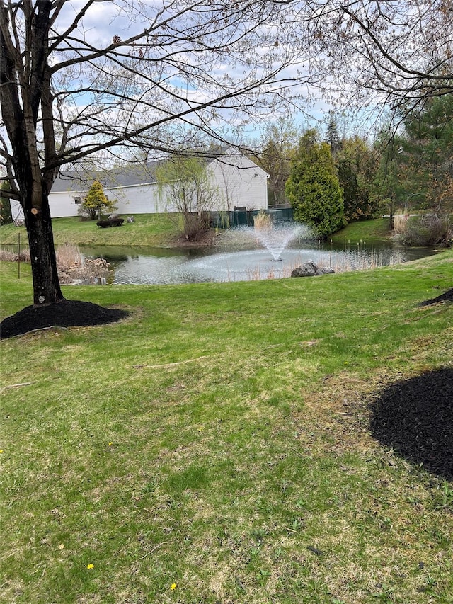 207 Cornwall Meadows Ln, Patterson, NY 12563 - view of green lawn with a water view