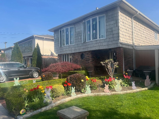 84-08 164th Ave, Howard Beach, NY 11414 - view of side of property featuring brick siding