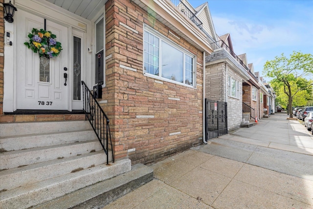 view of property entrance