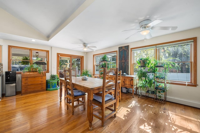 sunroom / solarium featuring a baseboard radiator