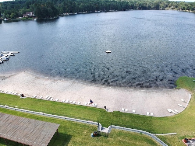 11 Lakeview Ct, Rock Hill, NY 12775 - bird's eye view featuring a water view
