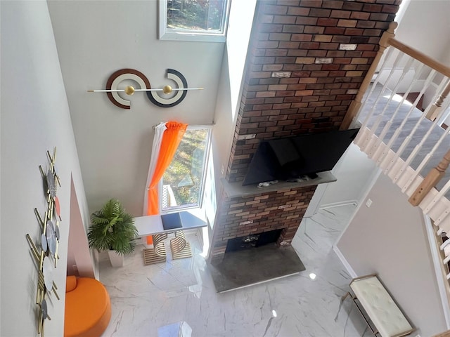 11 Lakeview Ct, Rock Hill, NY 12775 - interior space featuring a fireplace