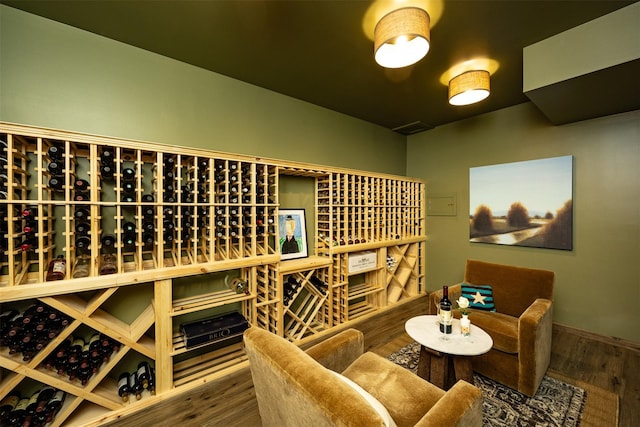 3585 Rte 82, Millbrook, NY 12545 - wine area featuring wood finished floors and baseboards