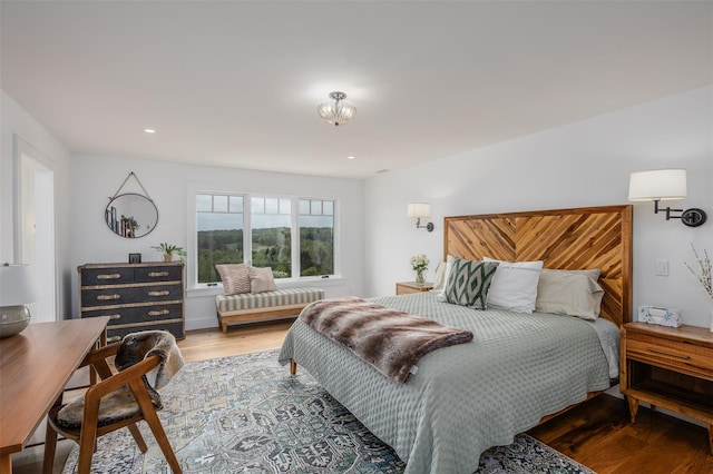 3585 Rte 82, Millbrook, NY 12545 - bedroom with wood finished floors and recessed lighting