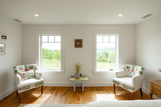 3585 Rte 82, Millbrook, NY 12545 - sitting room featuring plenty of natural light, wood finished floors, recessed lighting, and baseboards