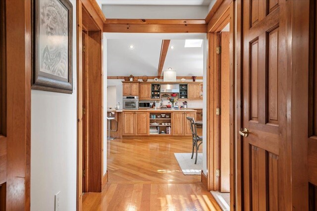 58 Big Island Rd, Warwick, NY 10990 - hallway with light wood-style flooring