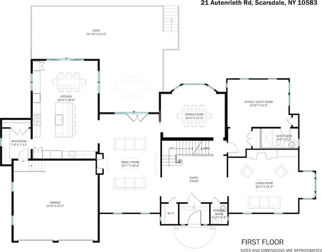 21 Autenrieth Rd, Scarsdale, NY 10583 - plan