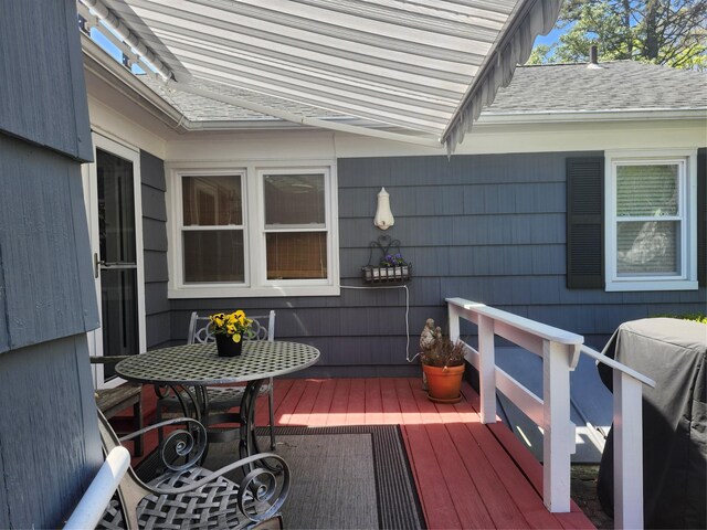 view of deck