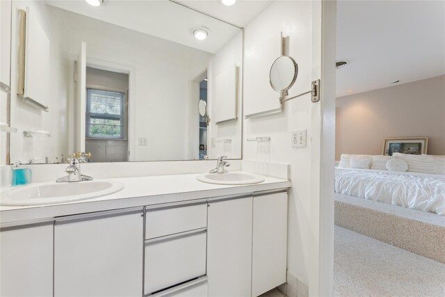 20 Rolling Ridge Rd, New City, NY 10956 - ensuite bathroom with double vanity and recessed lighting