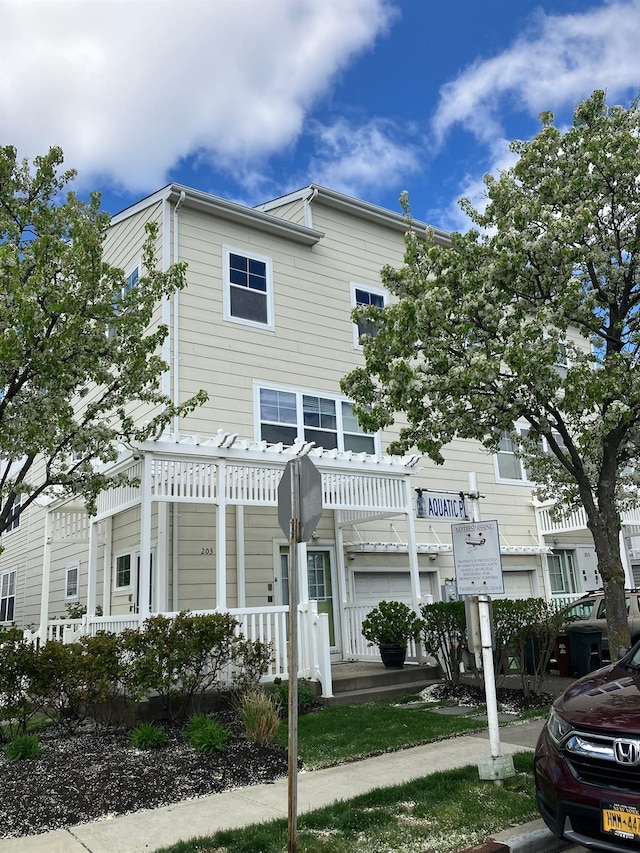 view of townhome / multi-family property