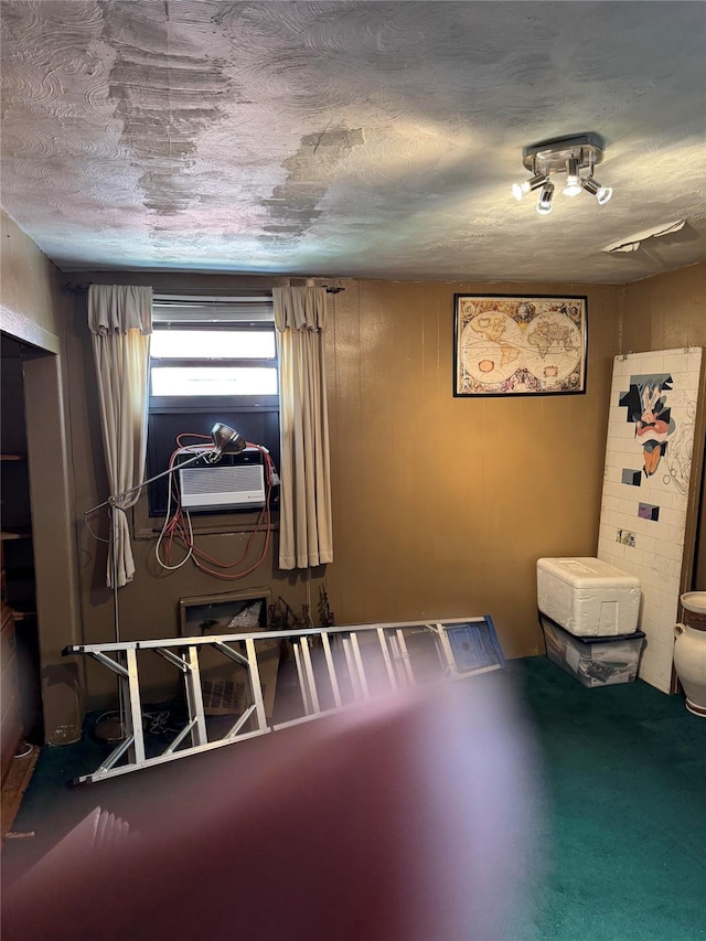 interior space featuring cooling unit