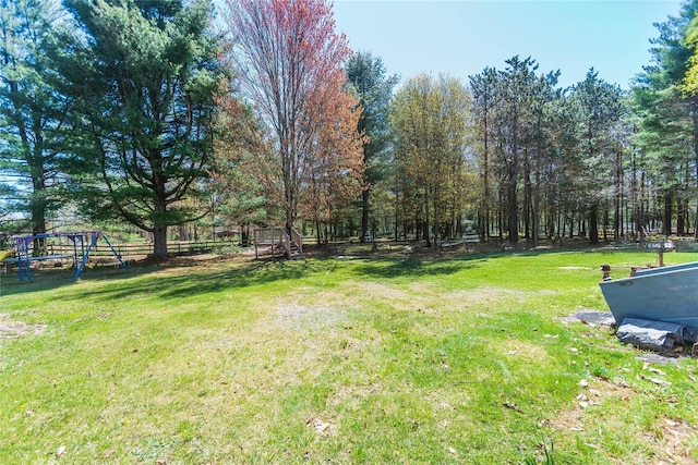 252 Southwoods Dr, Monticello, NY 12701 - view of yard featuring a playground
