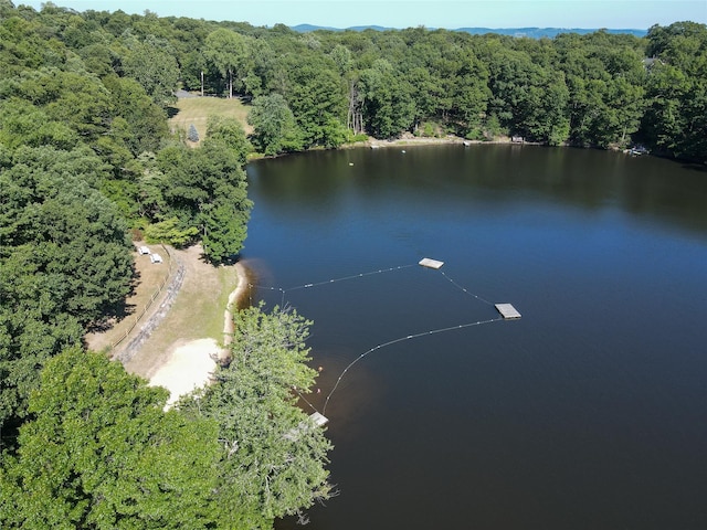 36 Ridgetop Dr, Tomkins Cove, NY 10986 - aerial view of property and surrounding area featuring a heavily wooded area and a nearby body of water