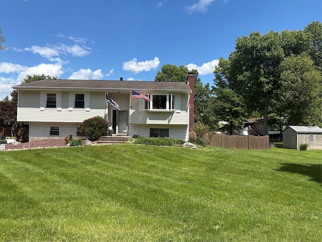 56 Martin Dr, Wappingers Falls, NY 12590 - bi-level home with a chimney