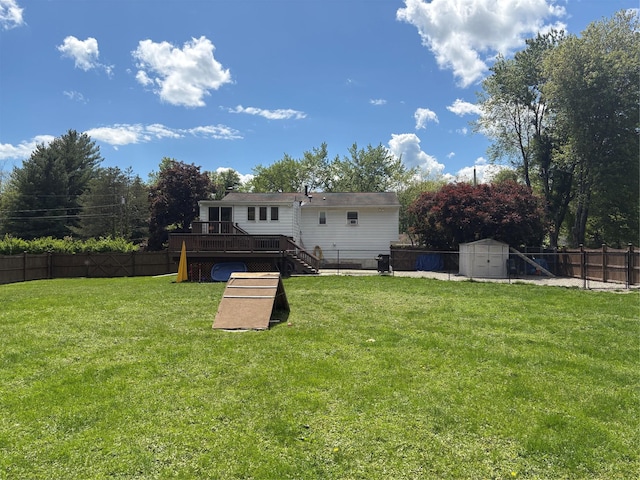 56 Martin Dr, Wappingers Falls, NY 12590 - back of house with a deck and stairs