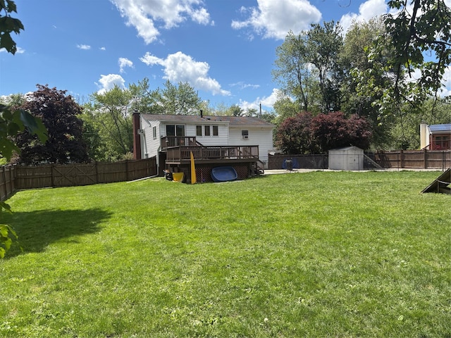 56 Martin Dr, Wappingers Falls, NY 12590 - back of property with a wooden deck