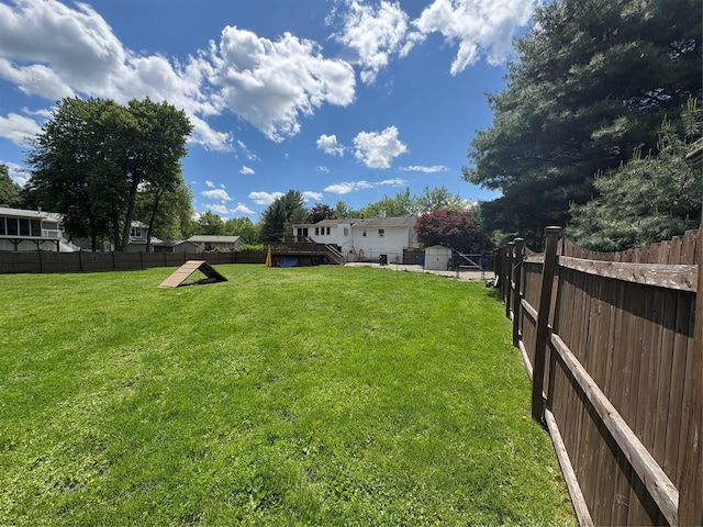 56 Martin Dr, Wappingers Falls, NY 12590 - view of yard with a dog friendly area