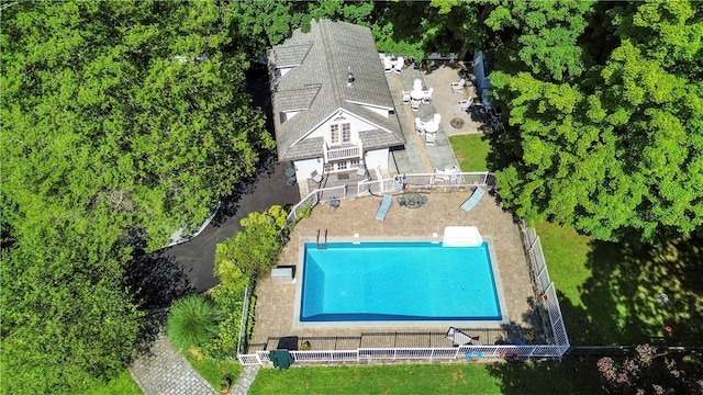 drone / aerial view