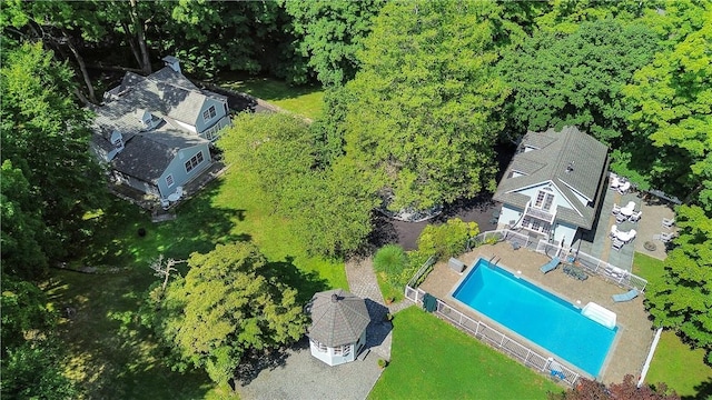 drone / aerial view