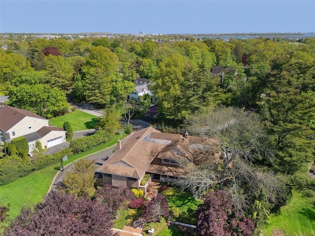 1325 Huckleberry Ln, Hewlett Harbor, NY 11557 - bird's eye view of a forest