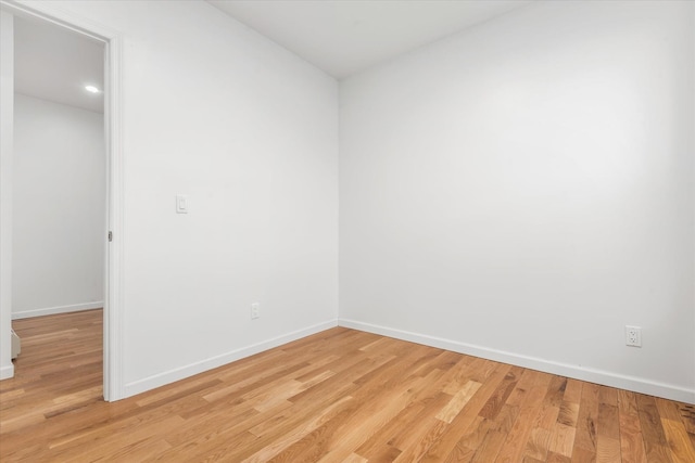 1236 Evergreen Ave, Bronx, NY 10472 - spare room featuring baseboards and light wood finished floors