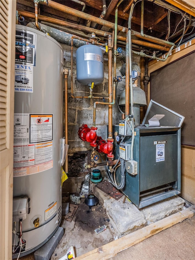 14-35 161st St, Beechhurst, NY 11357 - utility room with water heater