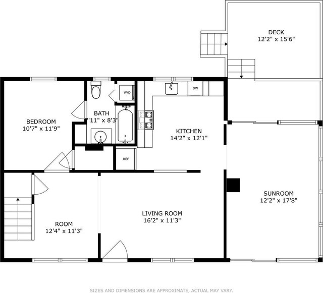 159 S Harrison Ave, Congers, NY 10920 - floor plan / room layout