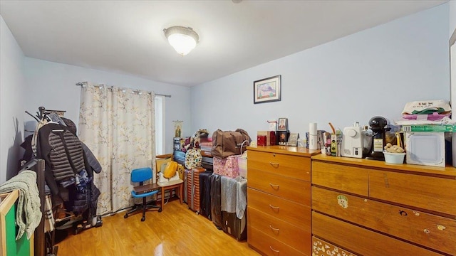 143-36 37th Ave Unit 5C, Flushing, NY 11354 - bedroom with light wood-style floors