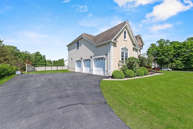 3 Kings Dr, Middletown, NY 10941 - view of side of property with an attached garage and driveway