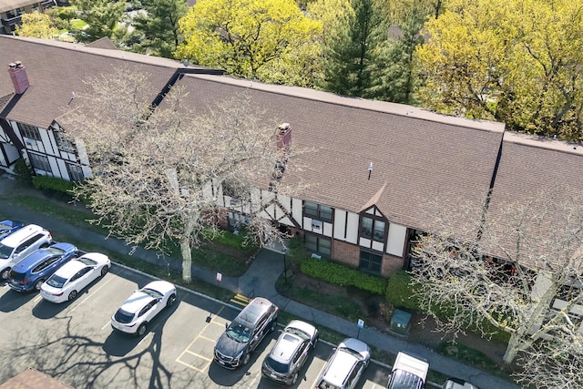 aerial view