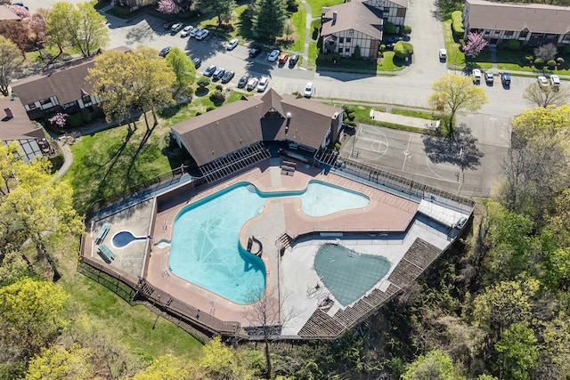 bird's eye view